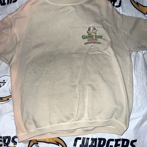 2004 rose bowl game XL sweatshirt beige/ brown